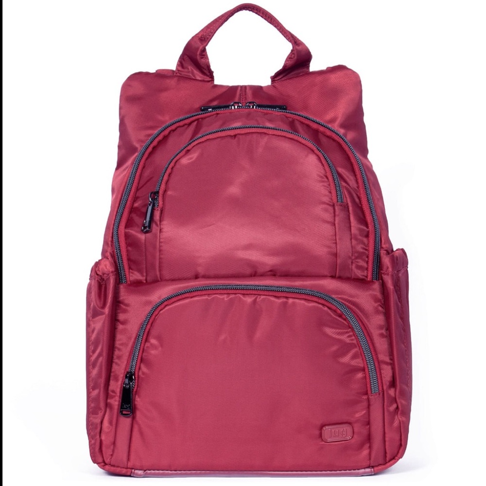 NWT Lug Hatchback 3 Backpack in Rosewood Red